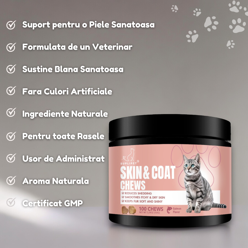 Piele si Blana la Pisici